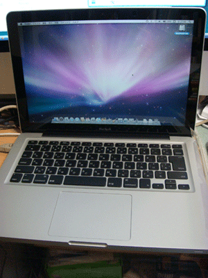 MacBook画面